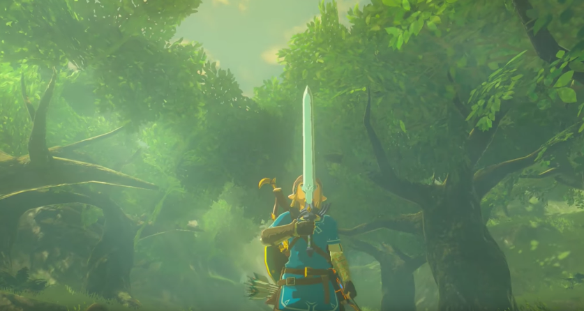 breath of wild lost woods