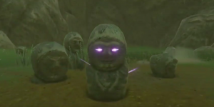 Cursed stone statue【Shrine Challenge 31｜The Legend of Zelda Breath of the Wild】